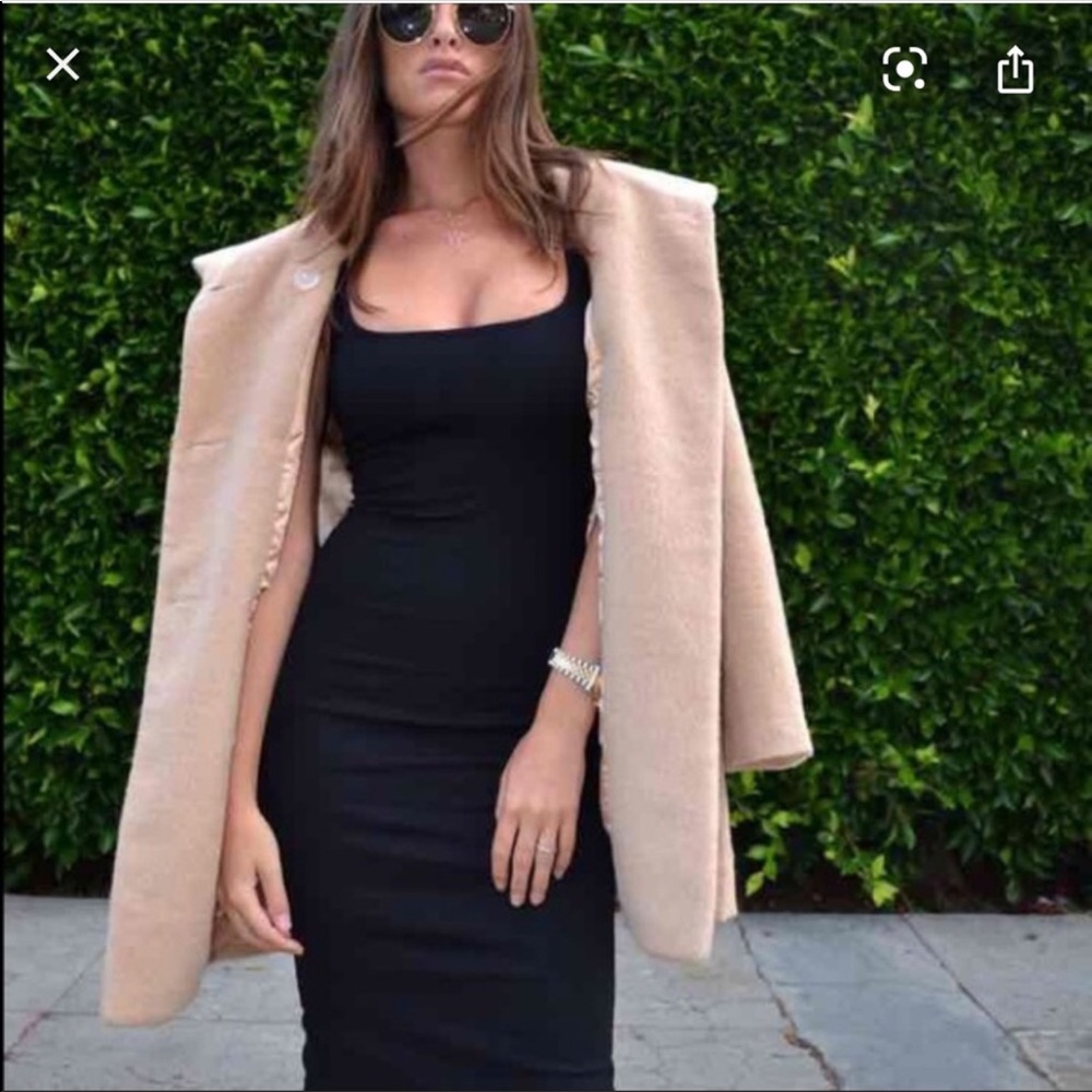 AA black ponte dress